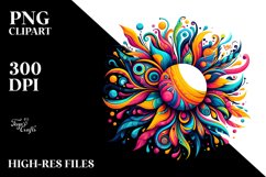 Colorful Vibrant Sun Product Image 1