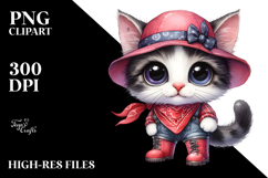 Proud Cat in Rain Boots | Sublimation | Clipart Product Image 2