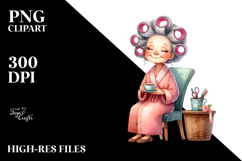 Whimsical Tea Cup Character | Watercolor Clipart Product Image 2