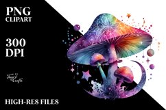 Magical Celestial Astral Watercolor Splash | Sublimation Product Image 3