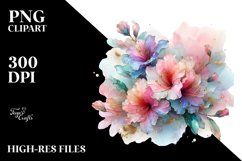 Abstract Rhododendron, High-Res PNG Product Image 3