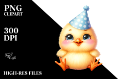Proud Baby Chick | Party Hat Clipart Product Image 2