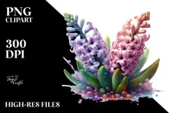 Hyacinth Watercolor Splash Product Image 1