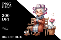 Whimsical Tea Cup Character | Watercolor Clipart Product Image 2