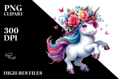 Dancing Unicorn in the Style of PNG Product Image 2