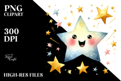Smiling Star PNG Product Image 2