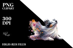 Spring Dog Sublimation Clipart Product Image 3