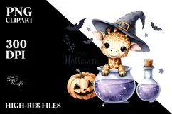 Baby Zebra Popping Out of Witch Potion Product Image 2