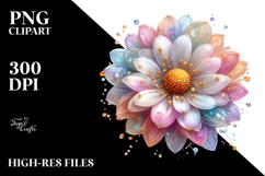 Detailed Vibrant Iris PNG Product Image 2
