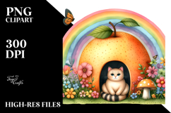 Whimsical Flower Bird | Sublimation Clipart Product Image 2