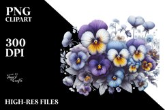 Filled Large Pansy Product Image 3