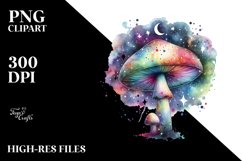 Colorful Magical Celestial Sublimation Clipart Product Image 3