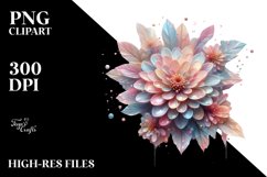 Shiny Zinnia Material | Sublimation | Clipart Product Image 1
