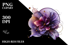 Abstract Material Violet PNG Product Image 2