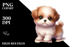 Digital Watercolor with Cute Baby Elephant PNG Product Image 2