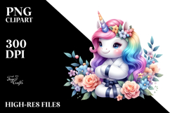 Monkey made of Flowers PNG Product Image 2