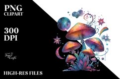 Magical Celestial Astral Watercolor Splash | Sublimation Product Image 3