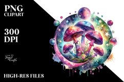 Magical Celestial Astral Watercolor Splash | Sublimation Product Image 3