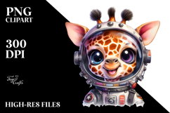 Cute Baby Giraffe PNG Product Image 2