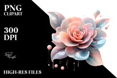 Glossy Camellia Transparent PNG Product Image 3