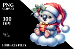 Cute Baby Koala, Transparent PNG Product Image 1