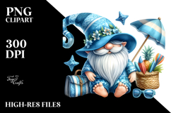 Vibrant Summer Gnome Beach Outfit Product Image 2