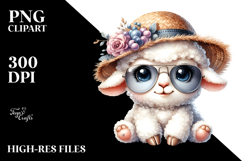 Cute Baby Lamb PNG Product Image 2