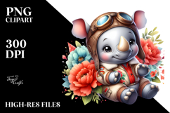colorful Baby Rhino Aviator Product Image 2
