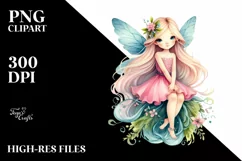 Whimsical Cute Fairy PNG Product Image 2