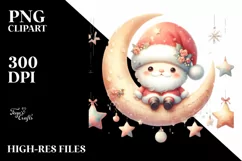 Vintage Christmas Gnomes, High-Res PNG Product Image 3