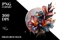 Abstract Gladiolus, High-Res PNG Product Image 2