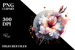 Abstract Gladiolus, High-Res PNG Product Image 2