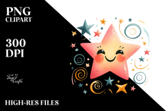 Smiling Star PNG Product Image 2