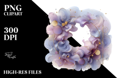 Abstract Violet, High-Res PNG Product Image 2