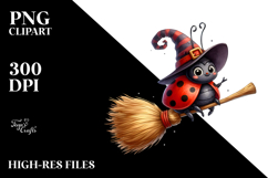 Funny Ladybug Clipart Product Image 2