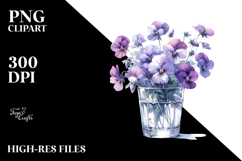 Filled with Violet | Clipart Product Image 2