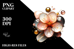Glossy Cherry Blossom, Transparent PNG Product Image 2