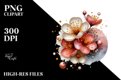 Glossy Cherry Blossom, Transparent PNG Product Image 2