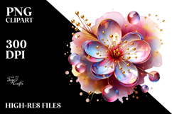 Glossy Cherry Blossom, Transparent PNG Product Image 2