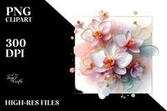 Glossy Orchid PNG Product Image 2