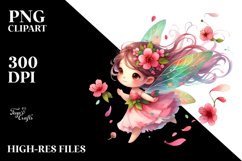 Colorful Fairy Watercolor Product Image 1