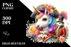 Elegant Baby Unicorn PNG Product Image 3