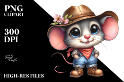 Expressive Baby Mouse | Clipart Product Image 2