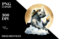 Beachwear Rhino PNG Product Image 2