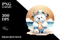 Polar Bear Beachwear PNG Product Image 2