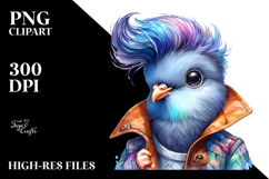 Watercolor Posing Dove, Transparent PNG Product Image 2