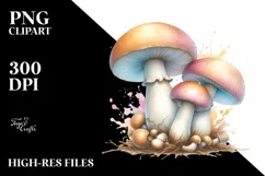 Glossy Mushroom, Transparent PNG Product Image 1