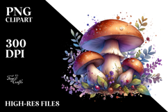 Detailed Glossy Mushroom PNG Product Image 2