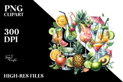 Creative Cocktail PNG Product Image 2