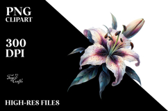 Lily with -Like Material, High-Quality PNG Product Image 2